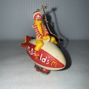 Vintage McDonald's  Christmas Ornament "Riding High On McBlimp…" 1965 (1996)
